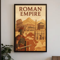 The Grandeur of Rome Cultural or Heritage Poster PosterGoat