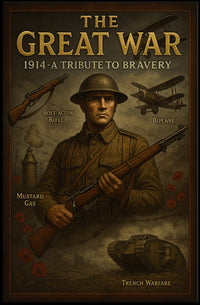 The Great War A Tribute To Bravery Poster PosterGoat