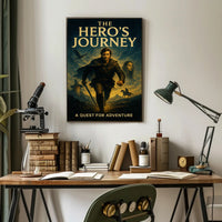 The Hero's Journey Wall Art Adventure Print PosterGoat