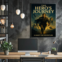 The Hero's Journey Wall Art Adventure Print PosterGoat