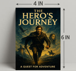 The Hero's Journey Wall Art Adventure Print PosterGoat