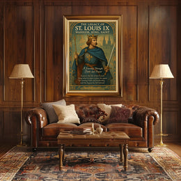 The Legacy Of St. Louis Ix Poster PosterGoat