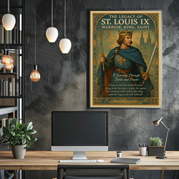 The Legacy Of St. Louis Ix Poster PosterGoat