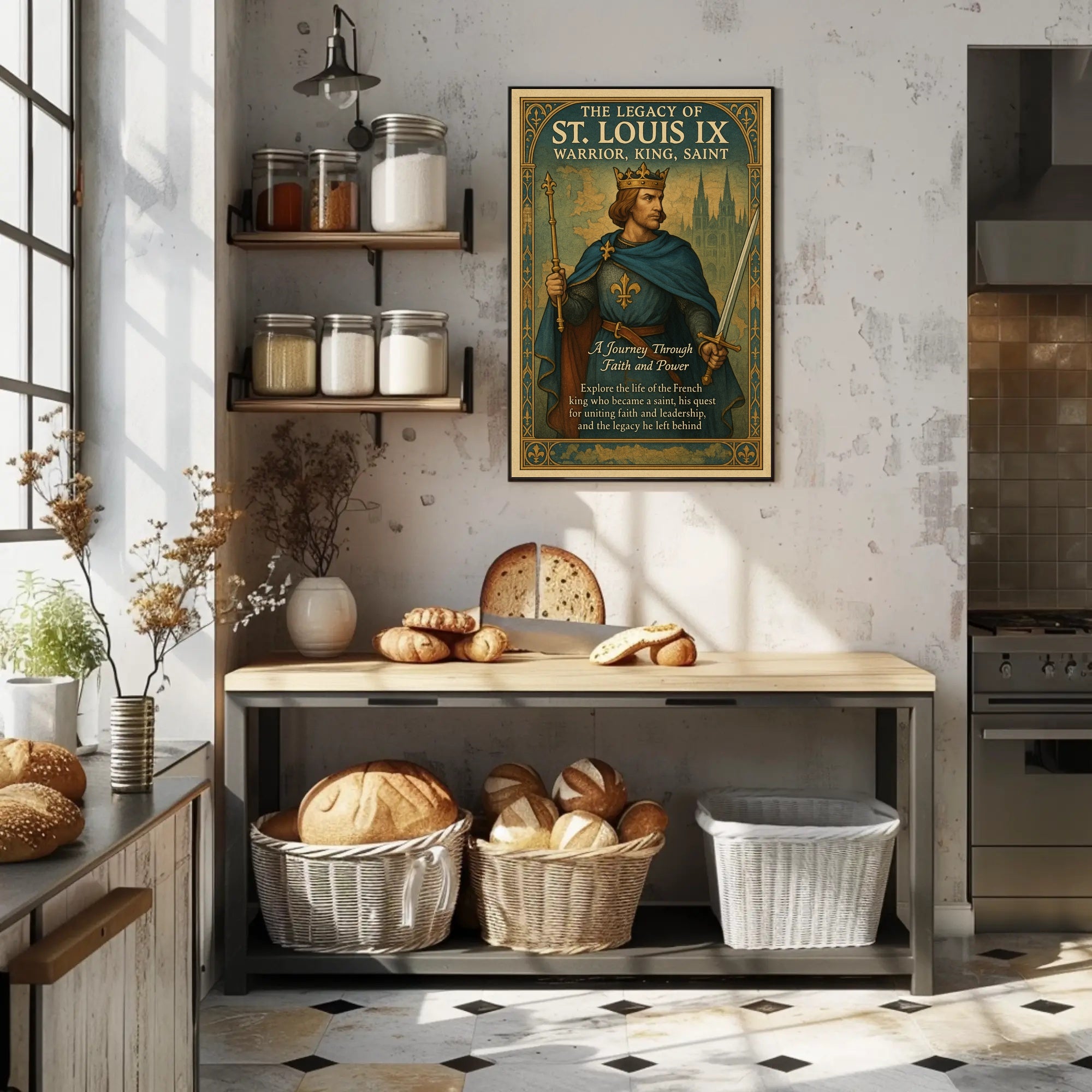 The Legacy Of St. Louis Ix Poster PosterGoat