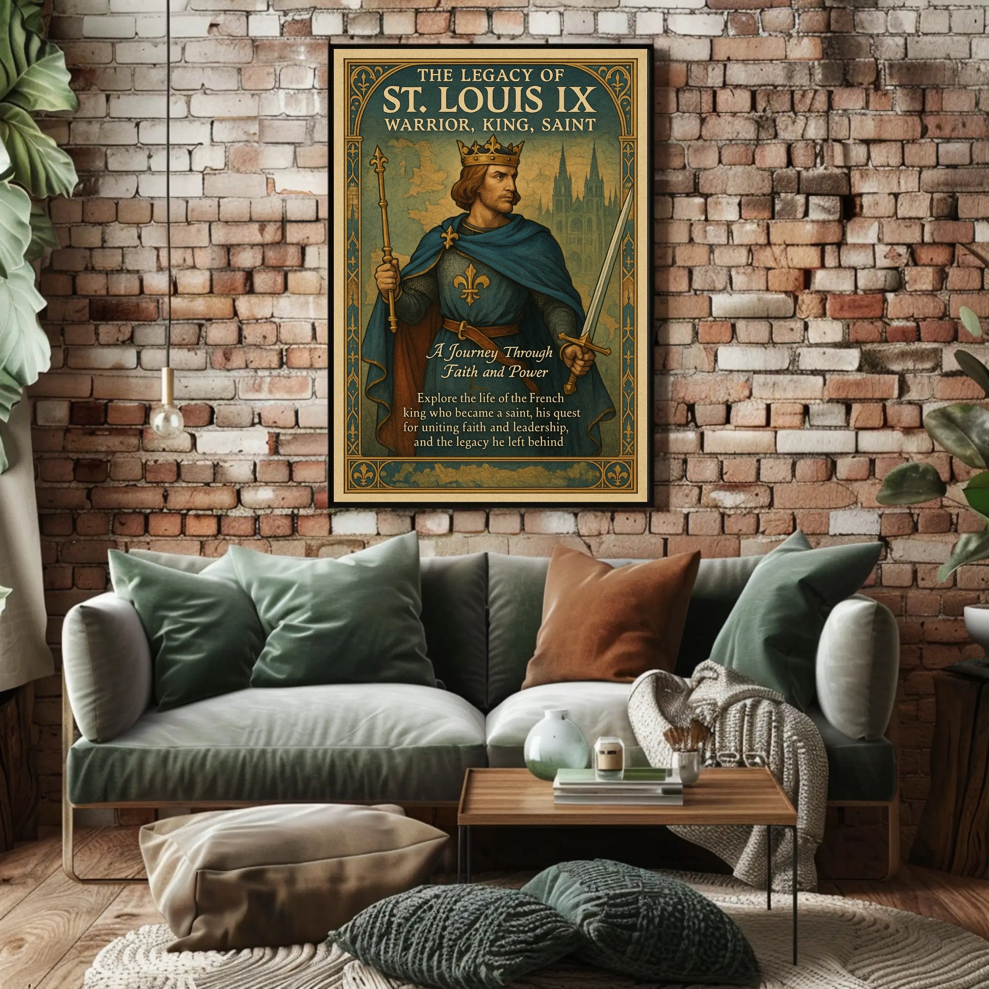 The Legacy Of St. Louis Ix Poster PosterGoat