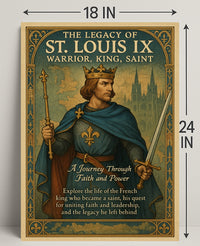 The Legacy Of St. Louis Ix Poster PosterGoat