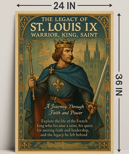 The Legacy Of St. Louis Ix Poster PosterGoat