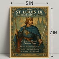 The Legacy Of St. Louis Ix Poster PosterGoat
