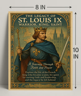 The Legacy Of St. Louis Ix Poster PosterGoat