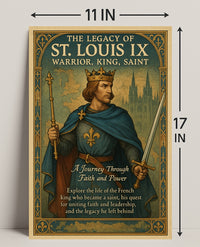The Legacy Of St. Louis Ix Poster PosterGoat