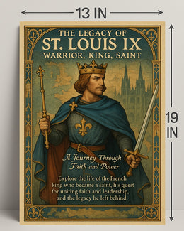 The Legacy Of St. Louis Ix Poster PosterGoat