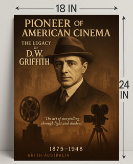 The Legacy of D.W. Griffith Poster Art Print PosterGoat