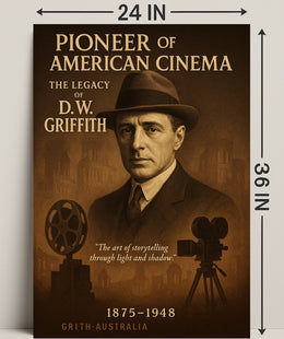 The Legacy of D.W. Griffith Poster Art Print PosterGoat
