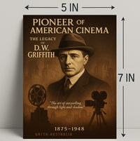 The Legacy of D.W. Griffith Poster Art Print PosterGoat