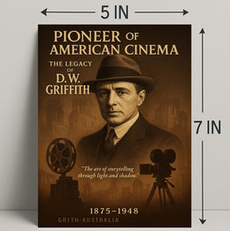 The Legacy of D.W. Griffith Poster Art Print PosterGoat