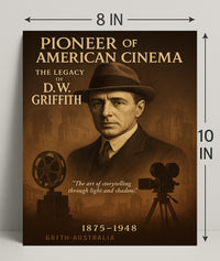 The Legacy of D.W. Griffith Poster Art Print PosterGoat