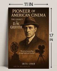 The Legacy of D.W. Griffith Poster Art Print PosterGoat