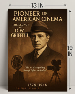 The Legacy of D.W. Griffith Poster Art Print PosterGoat