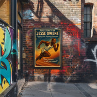 The Legacy of Jesse Owens Wall Art Print PosterGoat