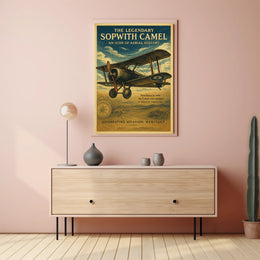 The Legendary Sopwith Camel Poster PosterGoat