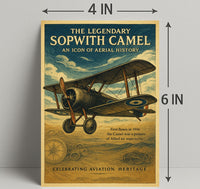 The Legendary Sopwith Camel Poster PosterGoat