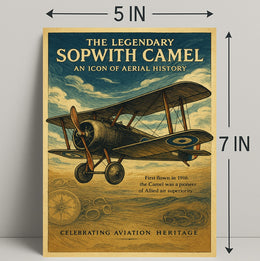 The Legendary Sopwith Camel Poster PosterGoat
