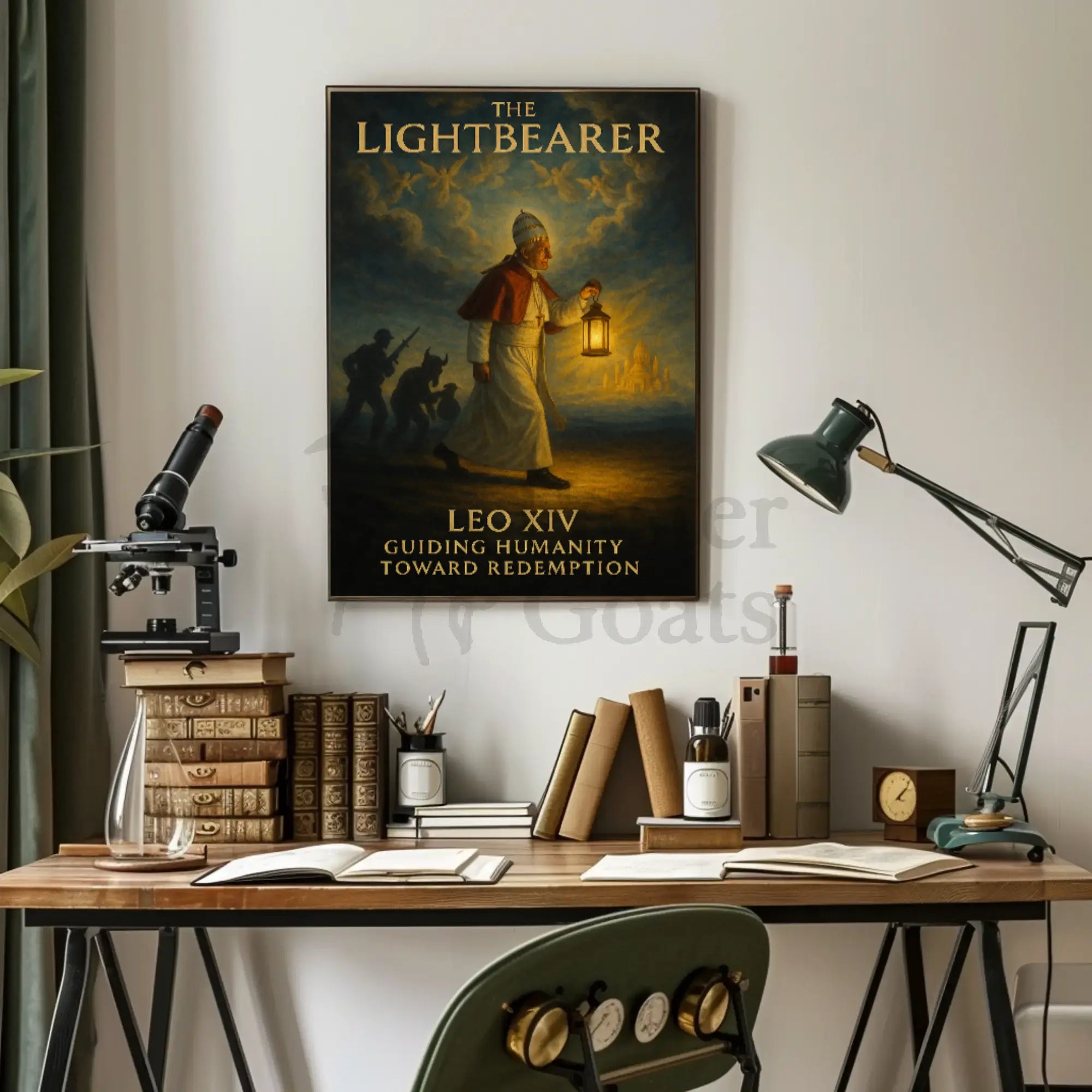 The Lightbearer - Historical and Spiritual Journey Poster PosterGoat