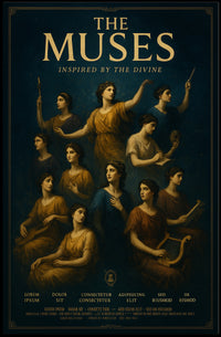 The Muses Inspired By The Divine Poster PosterGoat