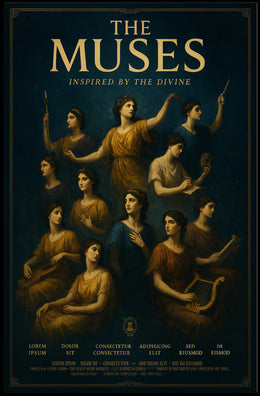 The Muses Inspired By The Divine Poster PosterGoat