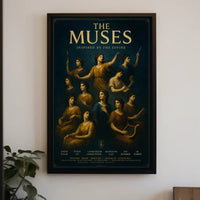 The Muses Inspired By The Divine Poster PosterGoat