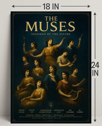 The Muses Inspired By The Divine Poster PosterGoat
