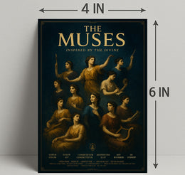 The Muses Inspired By The Divine Poster PosterGoat