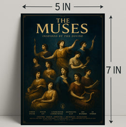 The Muses Inspired By The Divine Poster PosterGoat