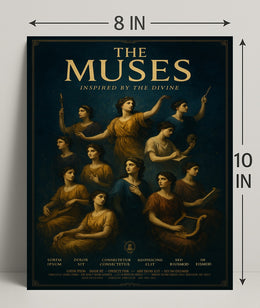 The Muses Inspired By The Divine Poster PosterGoat