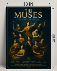 The Muses Inspired By The Divine Poster PosterGoat
