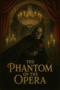 The Phantom of the Opera Dramatic Cultural Poster PosterGoat