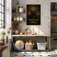 The Phantom of the Opera Dramatic Cultural Poster PosterGoat