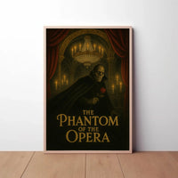 The Phantom of the Opera Dramatic Cultural Poster PosterGoat