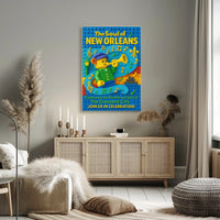 The Soul of New Orleans Celebration Poster PosterGoat