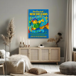 The Soul of New Orleans Celebration Poster PosterGoat