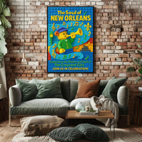 The Soul of New Orleans Celebration Poster PosterGoat