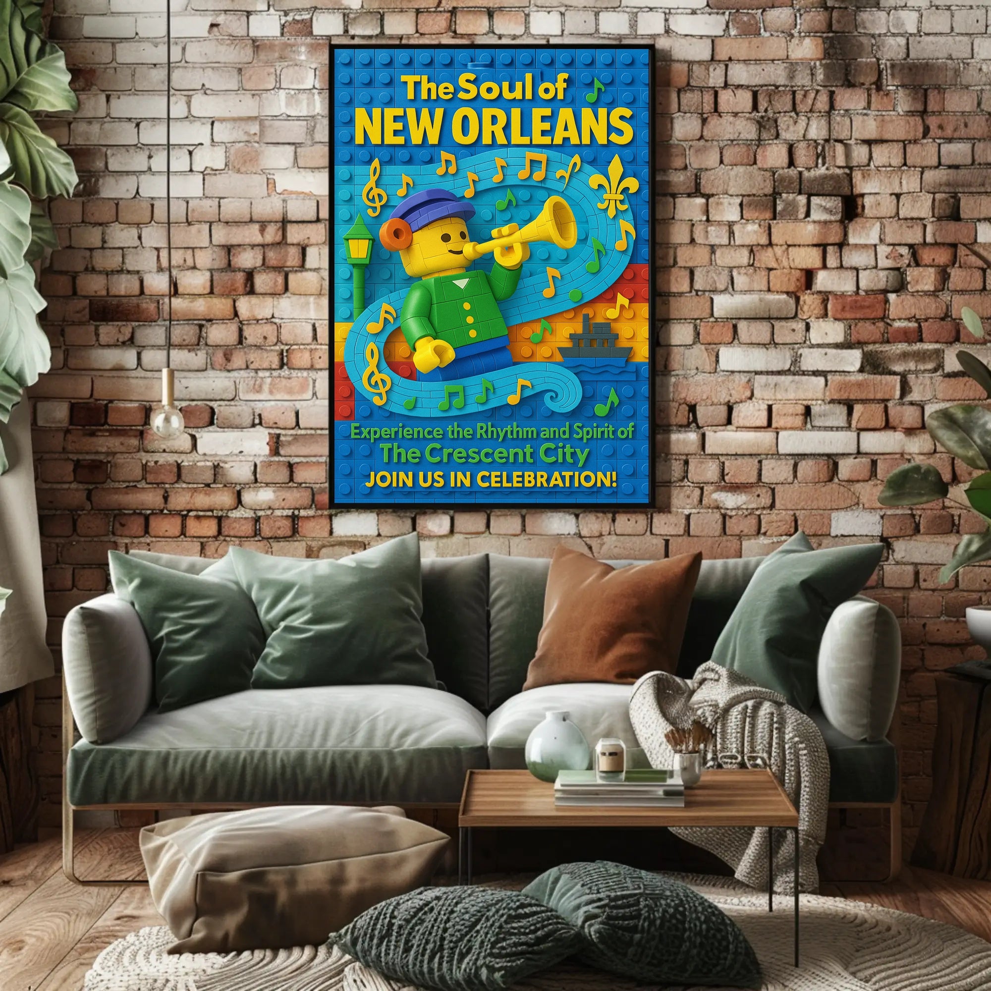 The Soul of New Orleans Celebration Poster PosterGoat