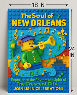 The Soul of New Orleans Celebration Poster PosterGoat