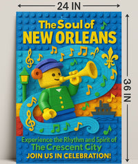 The Soul of New Orleans Celebration Poster PosterGoat