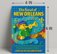 The Soul of New Orleans Celebration Poster PosterGoat