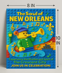 The Soul of New Orleans Celebration Poster PosterGoat