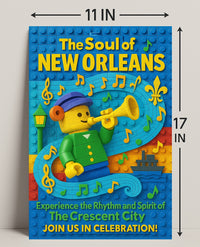 The Soul of New Orleans Celebration Poster PosterGoat