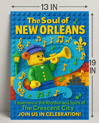 The Soul of New Orleans Celebration Poster PosterGoat
