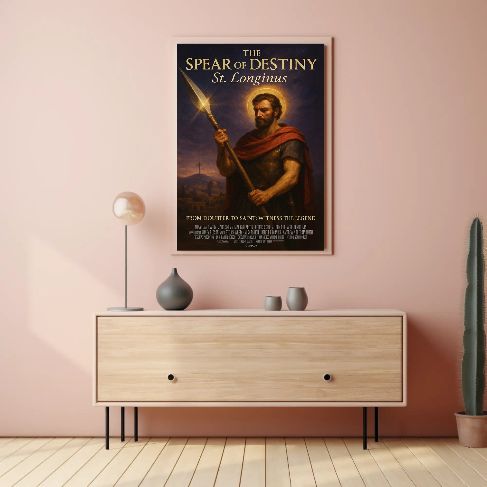 The Spear of Destiny St. Longinus Poster PosterGoat