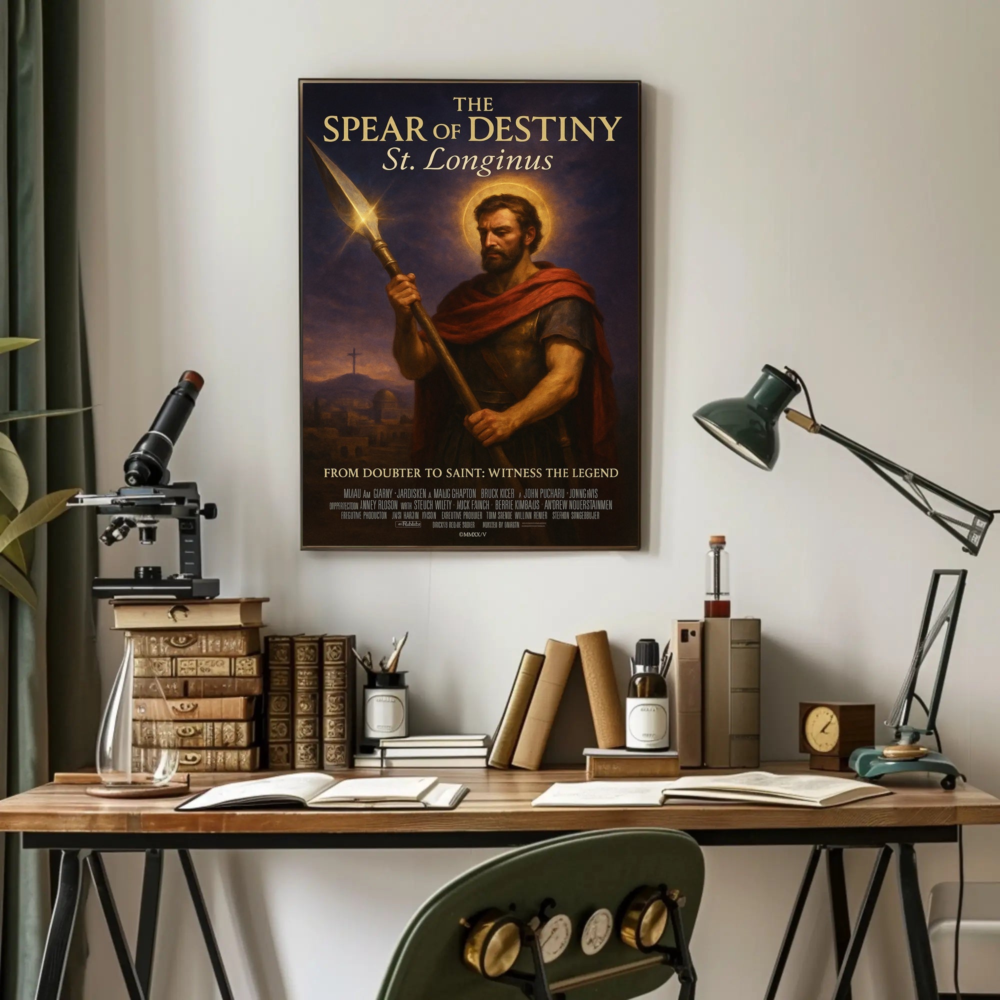 The Spear of Destiny St. Longinus Poster PosterGoat